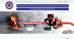 Desktop Screenshot of madeniesya.org.tr